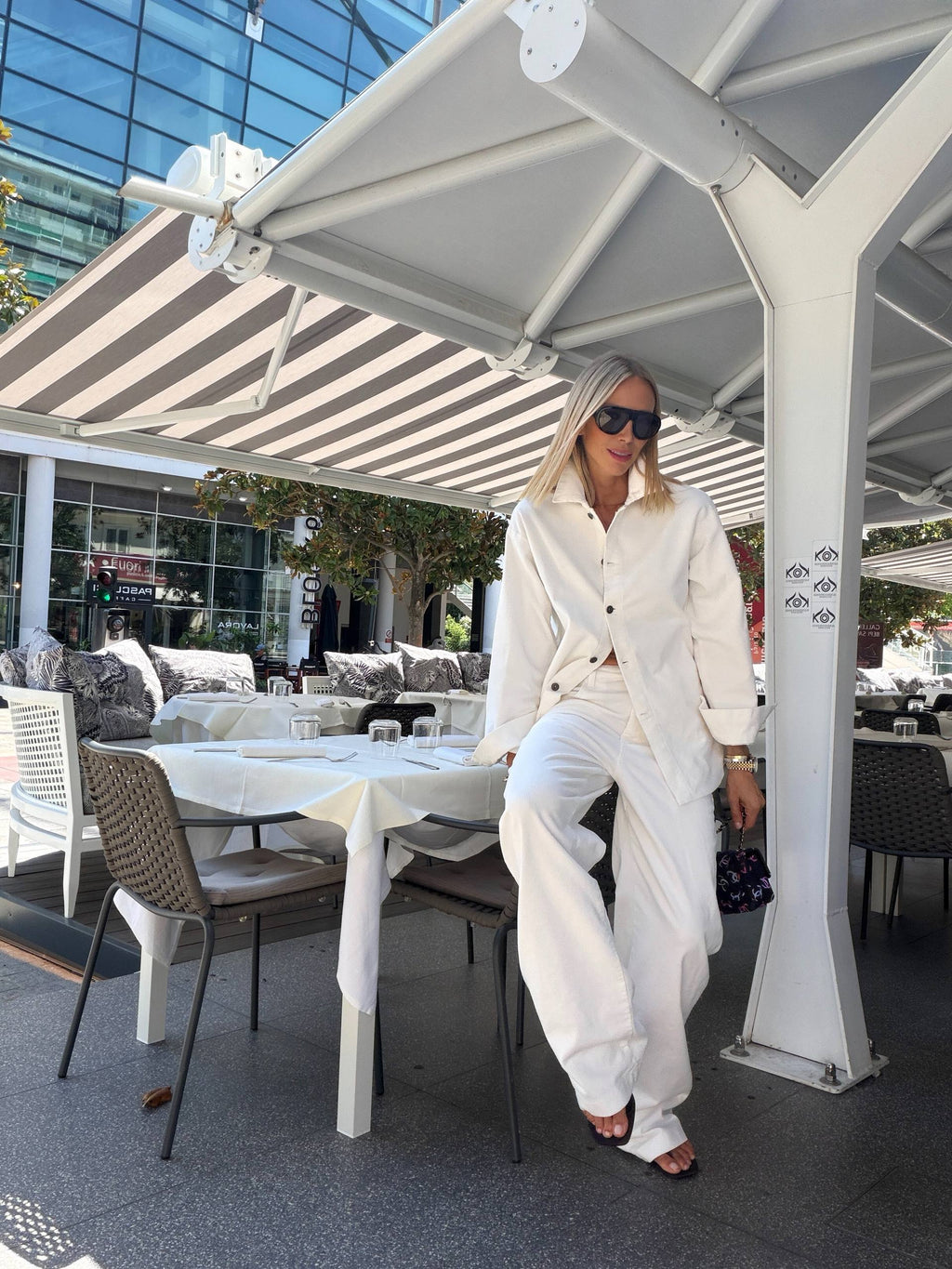 Capri suit trousers