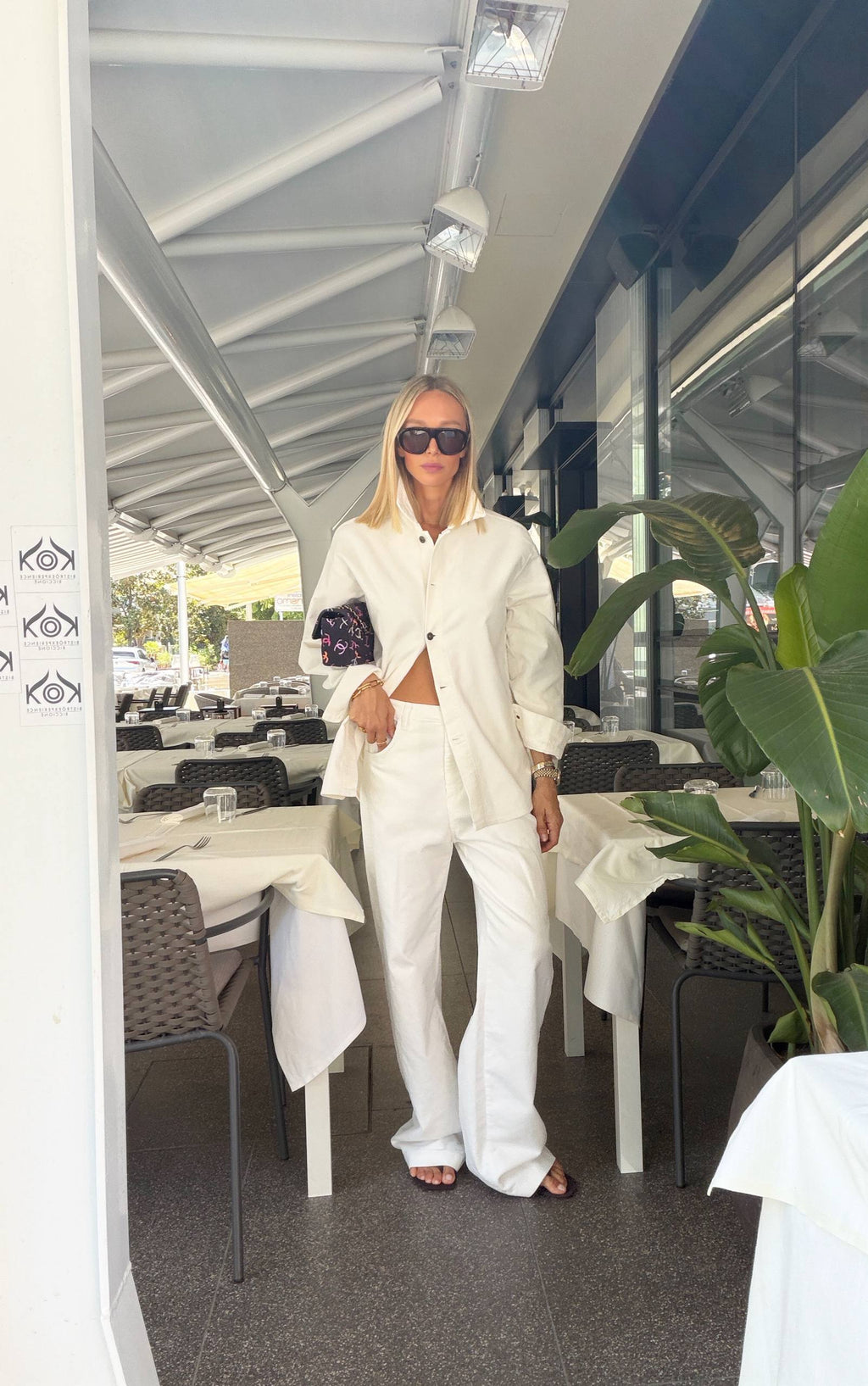 Capri suit trousers