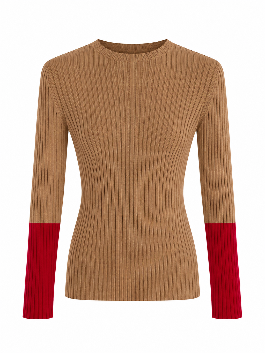 Longsleeve bicolor lana