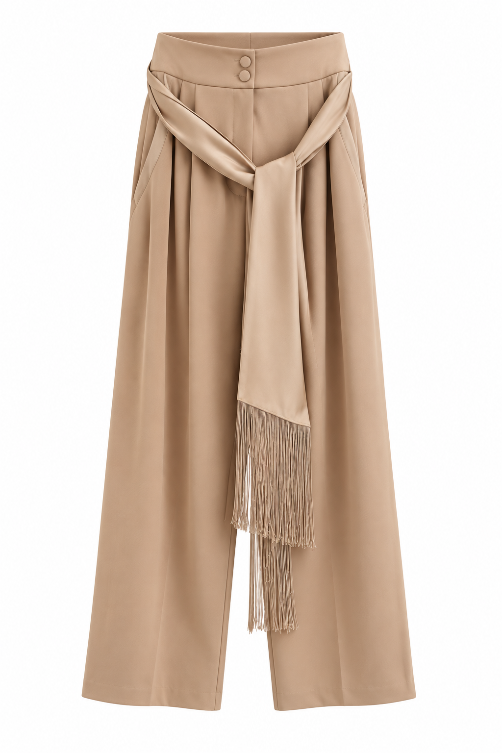 Pantaloni con sciarpa