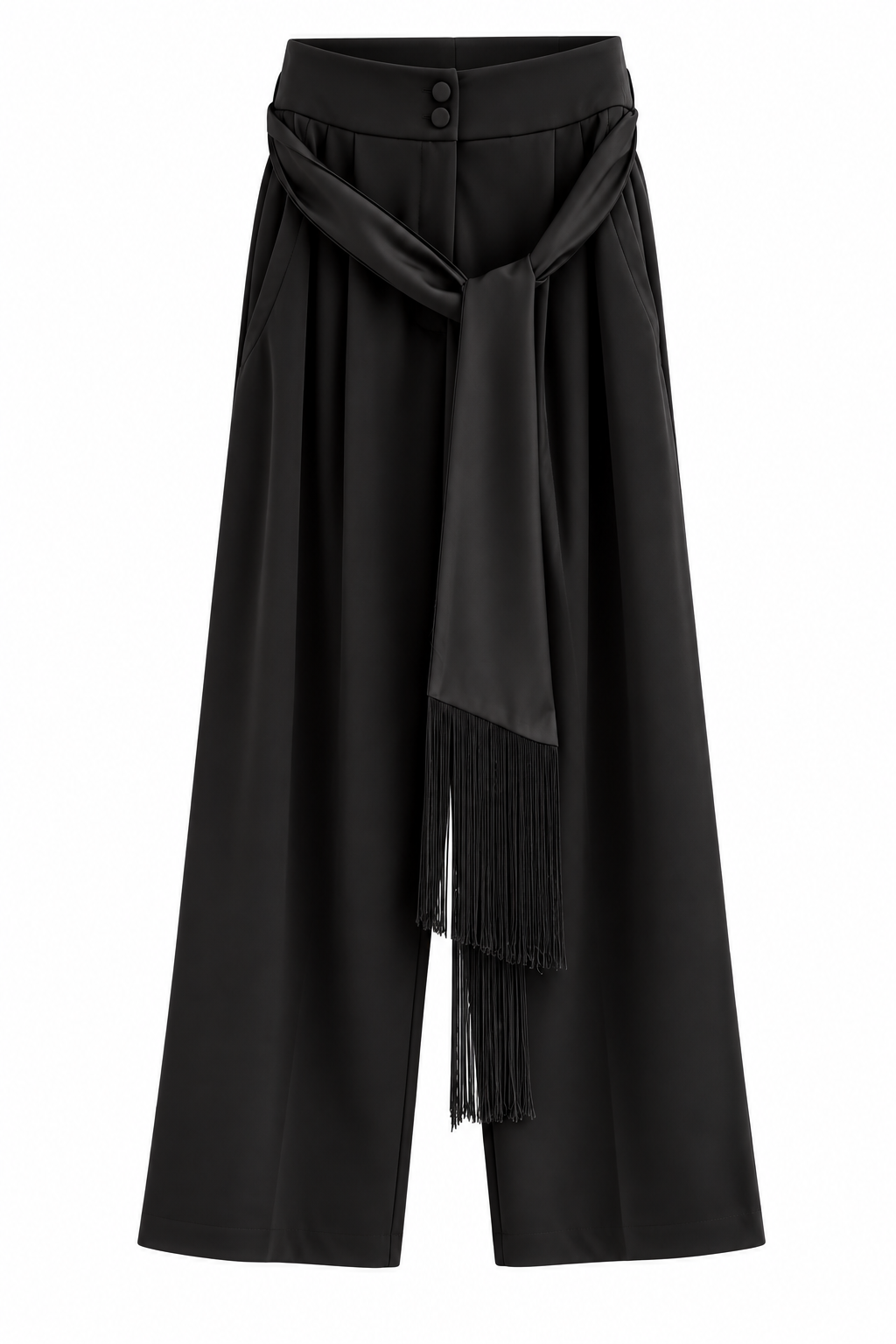 Pantaloni con sciarpa