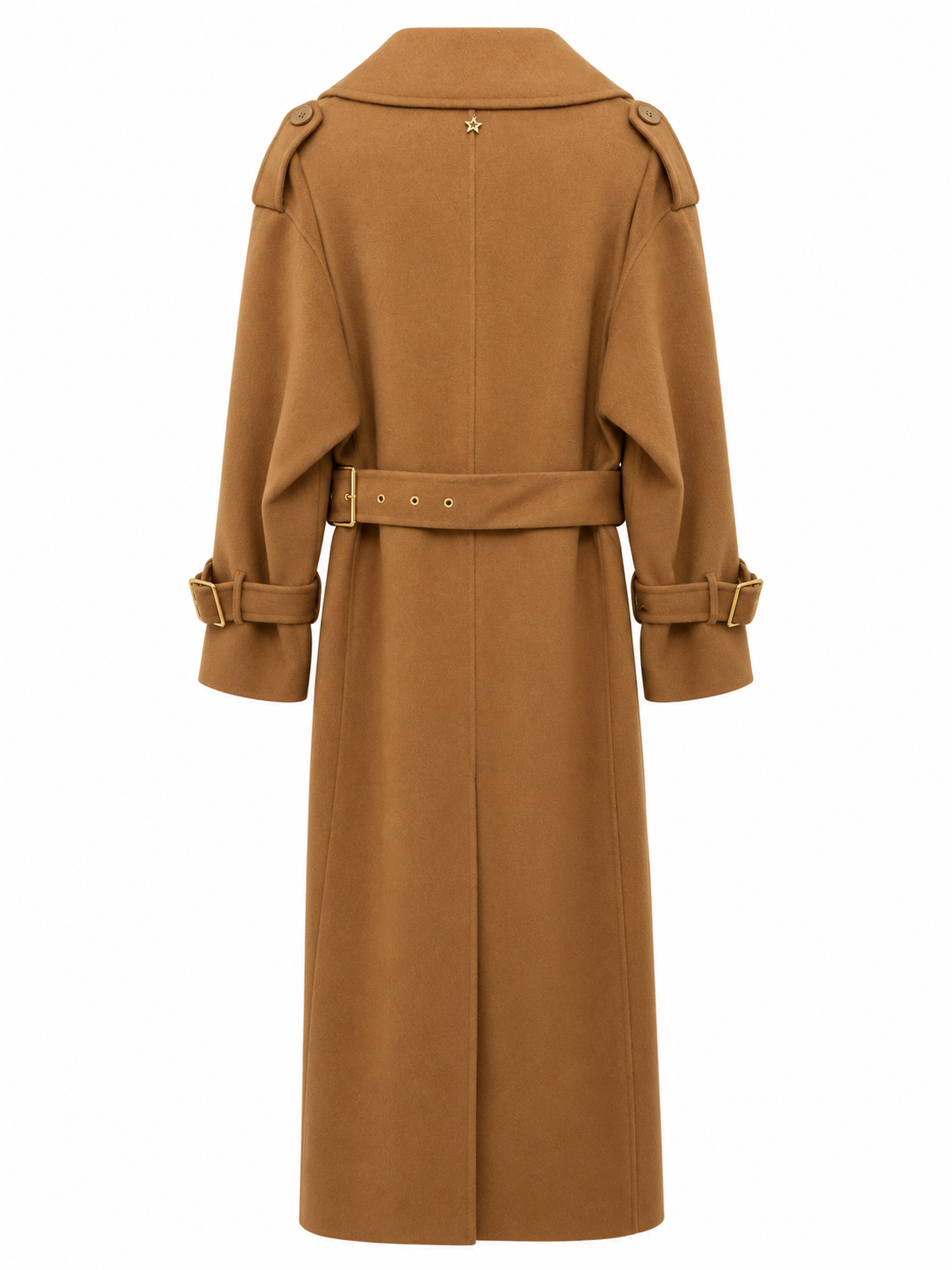 Cappotto con cintura