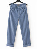 Pantalone velluto moms Barbara