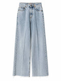 Jeans con frange