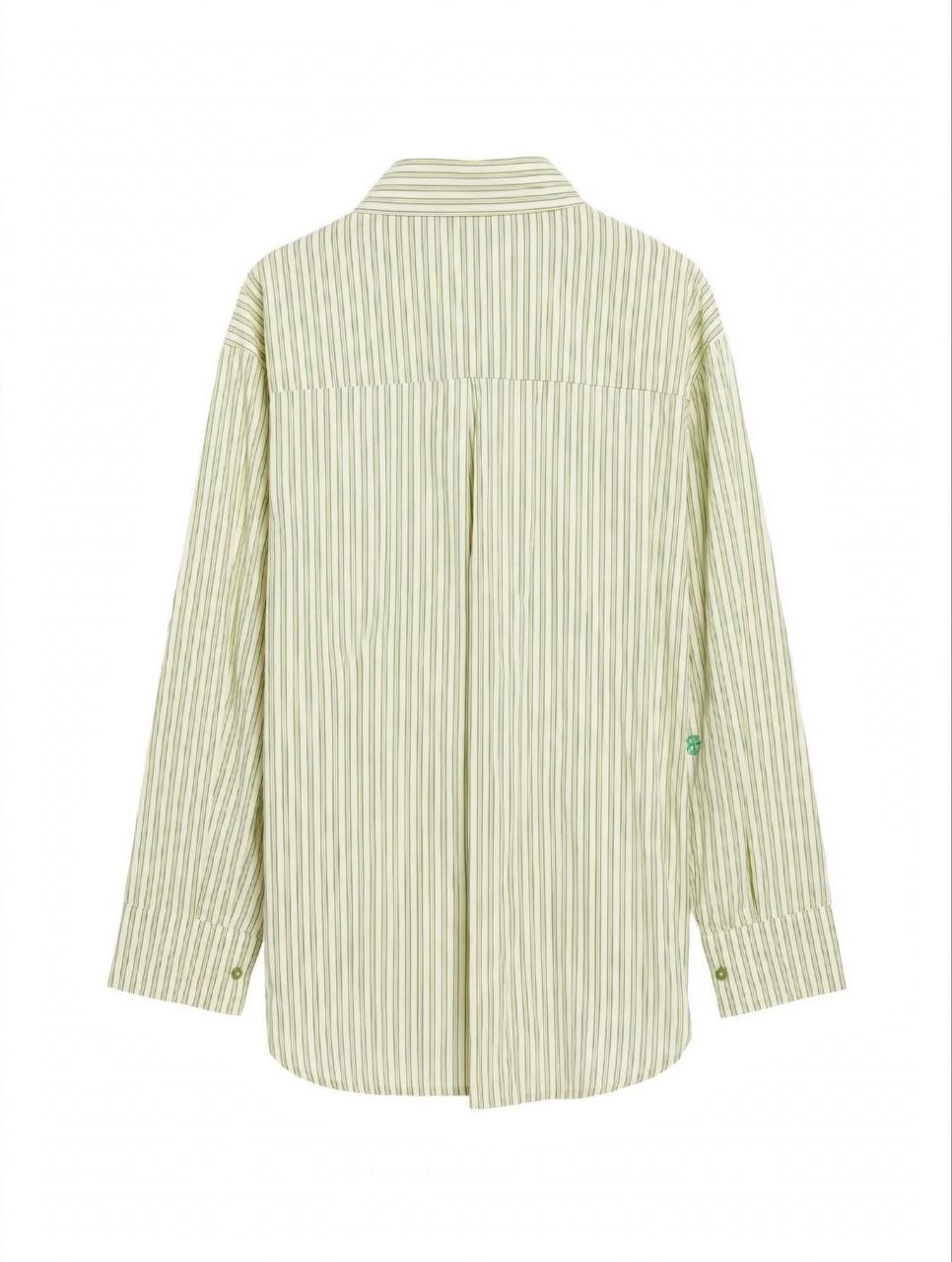 Camicia a righe perline decorative