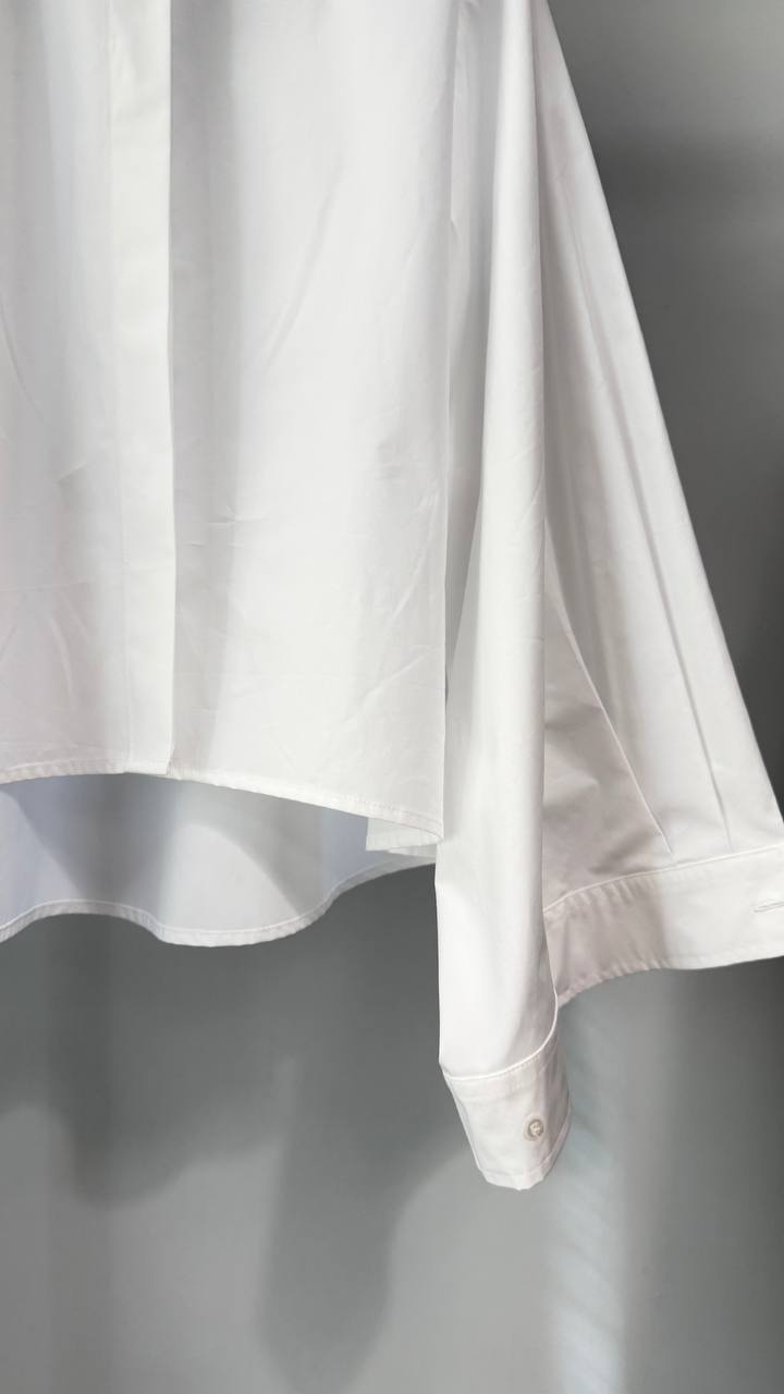Camicia manica larga bianca