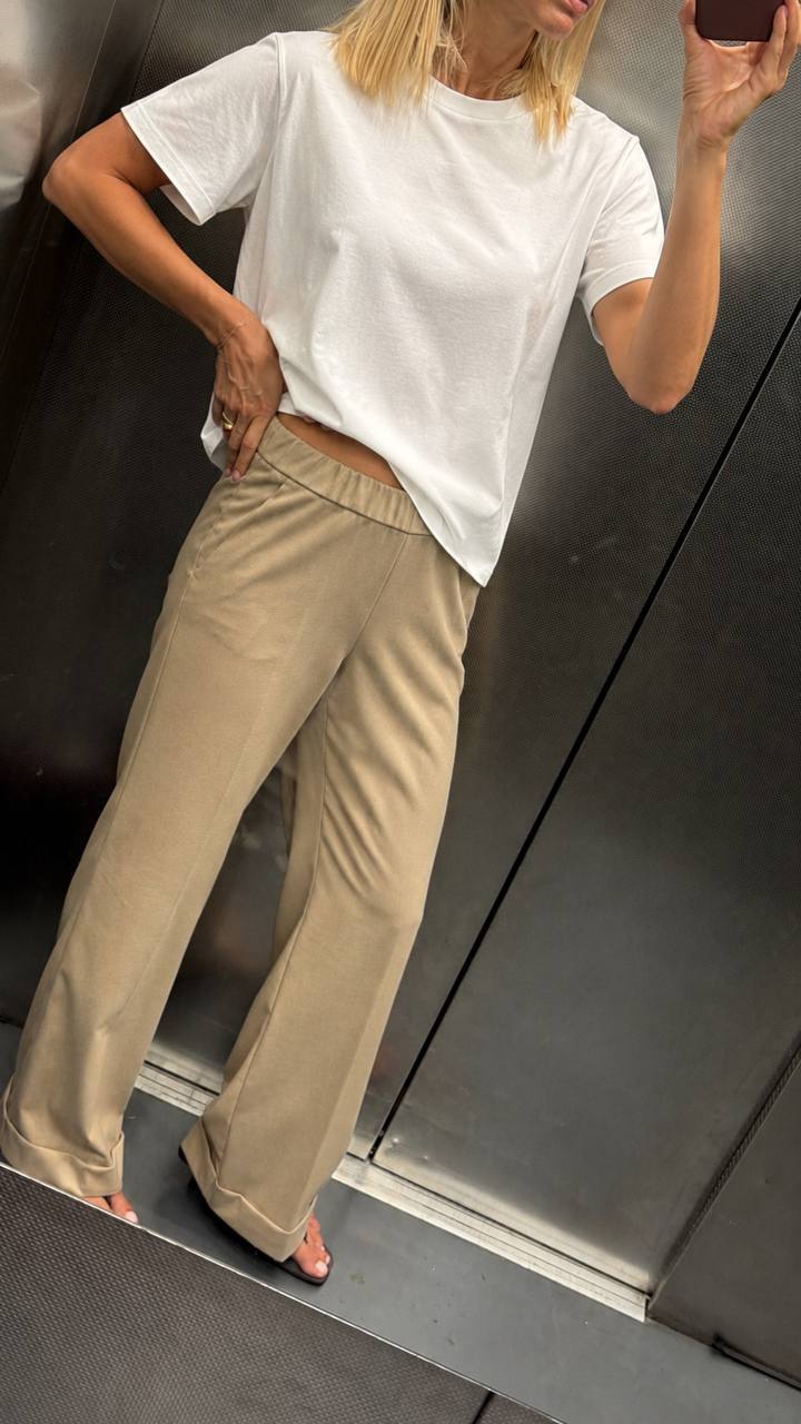 Pantalone Babi con risvolto