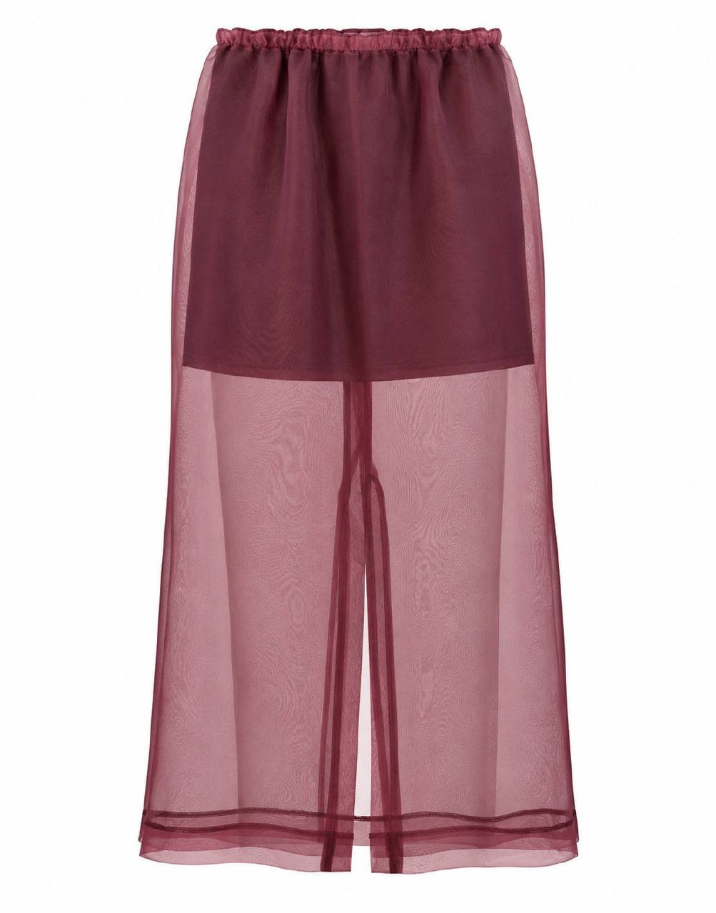 Sheer tulle skirt