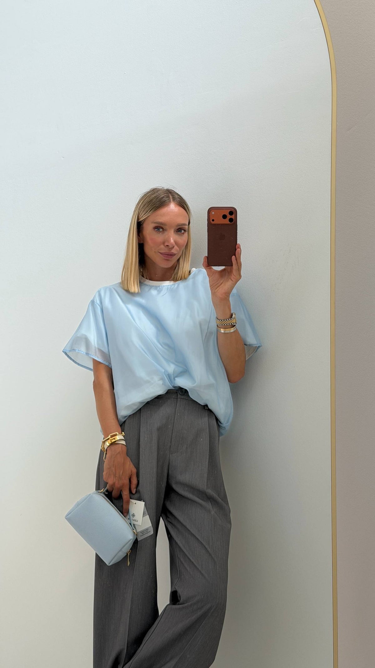 T shirt in Nylon leggero