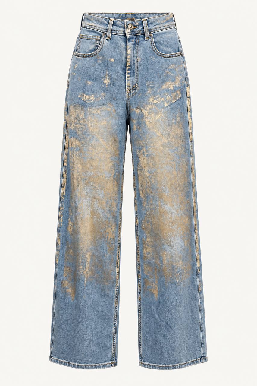 Jeans dorato
